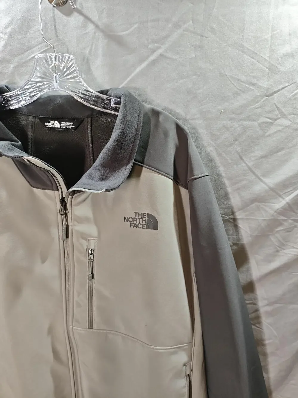 North Face Jacket Mens XL WindWall Softshell Full Zip Hiking Outdoors